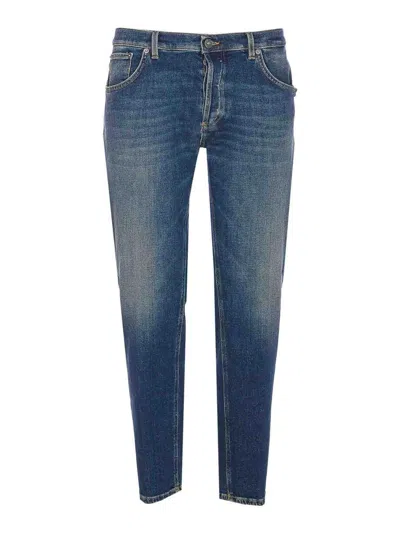 Dondup Five-pocket Jeans In Blue