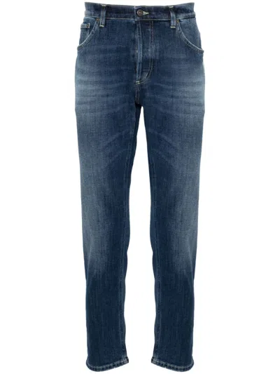 Dondup Dian Low-rise Slim-fit Jeans In Blue