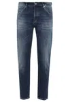 Dondup Brighton Medium Blue Jeans In Blue