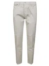 Dondup Bringhton Trousers Belt Loops In White