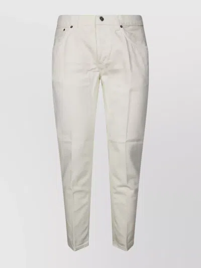 DONDUP BRIGHTON TROUSERS WITH POCKETS AND RIVETS