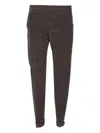Dondup Brown Corduroy Jeans With Tailored Fit In Brown