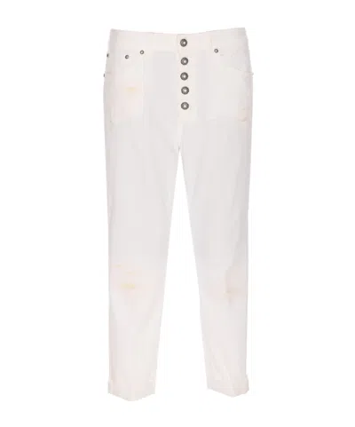 DONDUP DONDUP BUTTONED TROUSERS