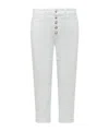 Dondup Woman Jeans Dp268bbs0030d 000 Jeans 5tasche Loose Knoons Bot White In White