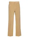 Dondup Button-fastening Corduroy Jeans In Brown
