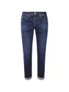 Dondup Button-fastening Jeans In Blue