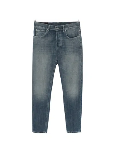 Dondup Button-fastening Jeans In Blue