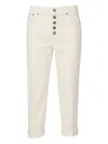 Dondup Button-fastening Jeans In Neutral