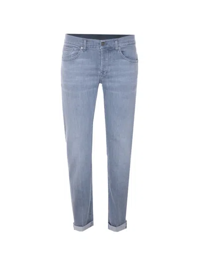 DONDUP BUTTON FIVE-POCKET JEANS