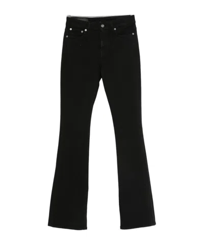 DONDUP BUTTON-FLY FLARED JEANS