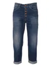 Dondup Button-fly Jeans In Blue