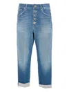 Dondup Casual Trousers Featuring Multiple Pockets In Blue