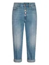 Dondup Buttoned Skinny Fit Jeans