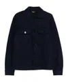 Dondup Front Pocket Shirt Long Sleeves In Black