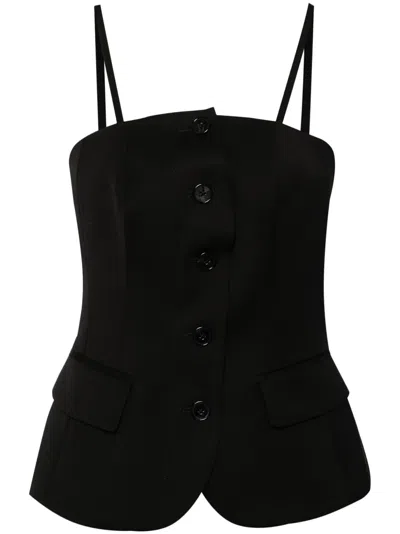 DONDUP BUTTON-UP TANK TOP