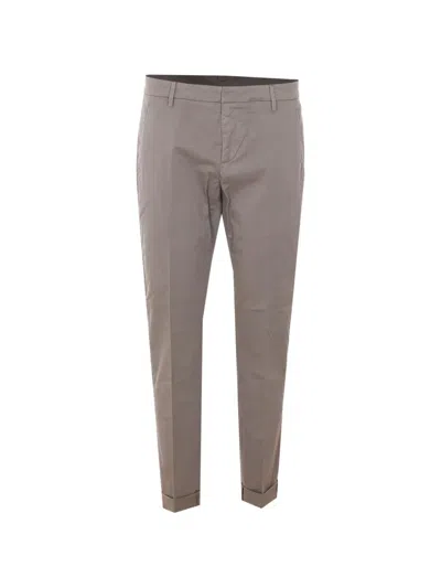 Dondup Gaubert Slim Milleraies Trousers In Brown