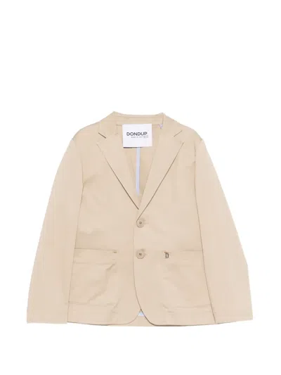 Dondup Kids' Buttoned Blazer In Neutral