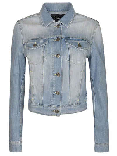 Dondup Denim Buttoned Jacket In 800