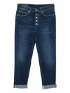 Dondup Buttoned Jeans In Blue