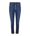 Dondup Buttoned Jeans In Blue
