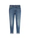 Dondup Buttoned Jeans In Blue