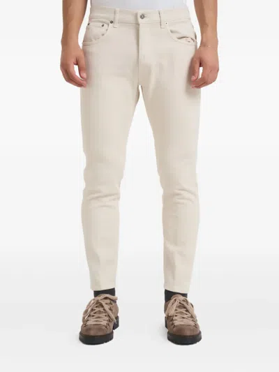 Dondup Buttoned Jeans In Neutral