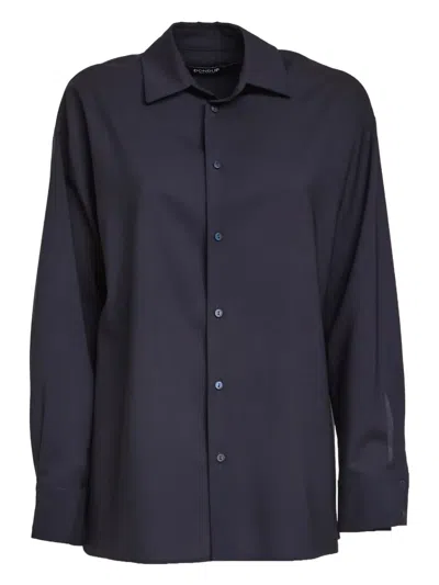 Dondup Buttoned Shirt In Blue