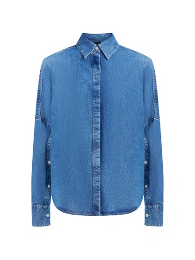 Dondup Buttoned Shirt In Blue