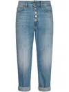 DONDUP BUTTONED SKINNY FIT JEANS