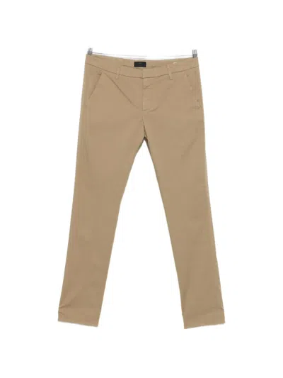 Dondup Buttoned Trousers In Brown