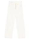 Dondup Buttoned Trousers In Neutral