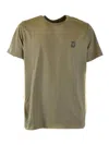 Dondup Crew Neck T-shirt In Green