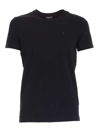 Dondup Basic T-shirt In Black
