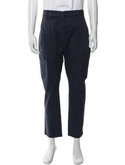 Pre-owned Dondup Cargo Pants In Blue