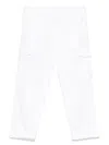 Dondup Cargo Trousers In White