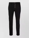 Dondup Carmen Trousers Back Pockets In Black