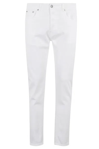 DONDUP CARROT LEG JEANS IN DURABLE COTTON DRILL