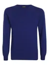 Dondup Long-sleeved Pullover In Blue