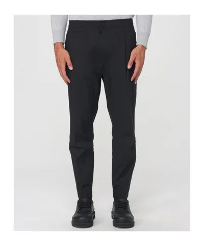 Dondup Casual Pants With Belt Loops In Black