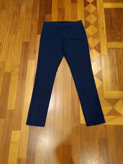 Dondup Casual Pants With Belt Loops In Black