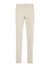 Dondup Gaubert Low-waist Slim-fit Trousers In Beis
