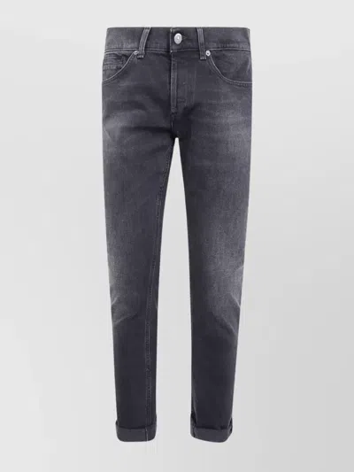 DONDUP CASUAL TROUSERS ROLLED CUFFS