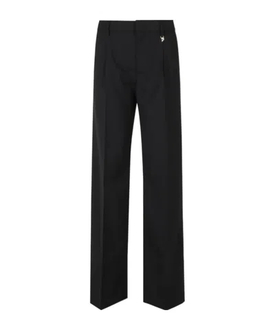 Dondup Casual Trousers With Belt Loops In Animal Print