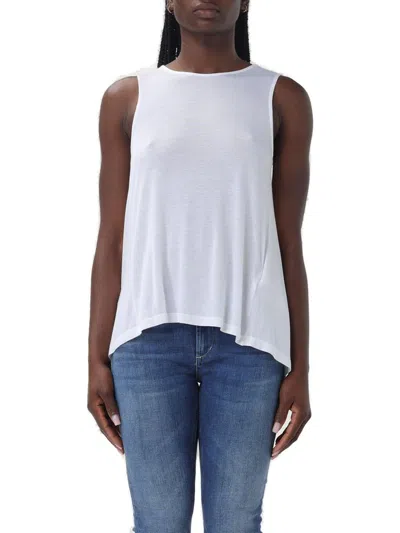 Dondup Chain Embellished Crewneck Tank Top In White