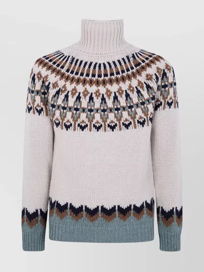 DONDUP CHIC TURTLE NECK KNIT SWEATER