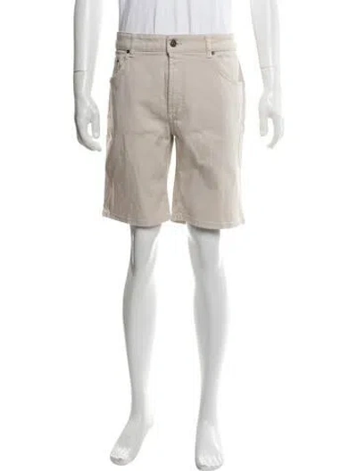 Pre-owned Dondup Chino Shorts In Neutral