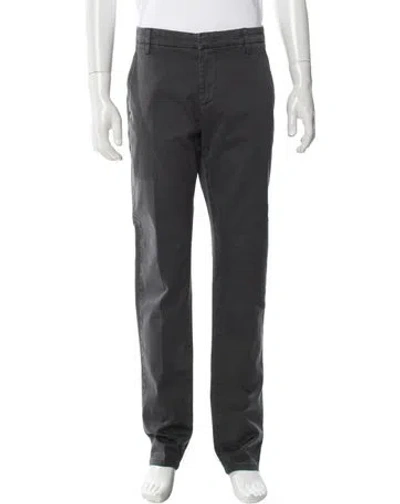 Pre-owned Dondup Chinos W/ Tags In Gray