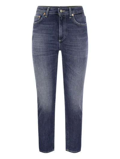Dondup Cindy High-waist Jeans In Blue