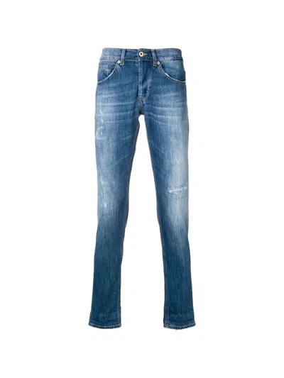 Dondup Classic Fit Men's Jeans In Navy