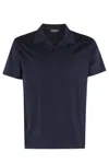 Dondup Polo Shirt In Jersey In Black